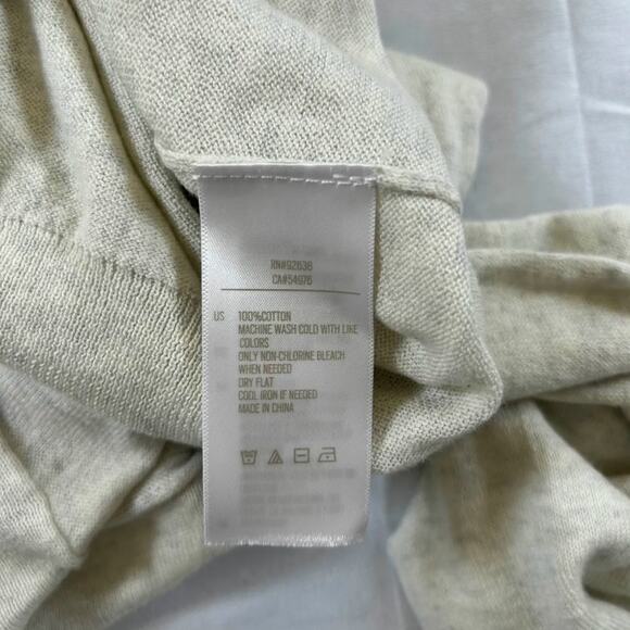 NWT - Fossil - Women's William V Neck Oatmeal Heather - Size: Medium - Picture 5 of 9